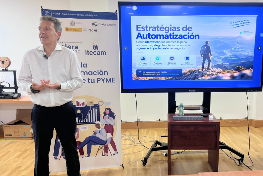 La OAP de Itecam en Cuenca celebra una jornada para ayudar a pymes y autónomos a decidir cuándo invertir en inteligencia artificial