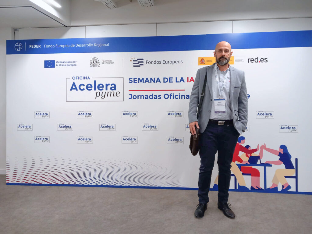 Las OAP de Itecam participan en el evento de clausura de la Semana de la IA de la Red.es en Madrid